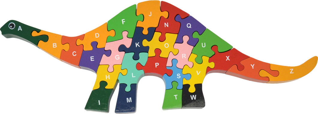 dinosaur jigsaw alphabet puzzle