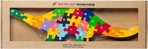 wooden dinosaur jigsaw